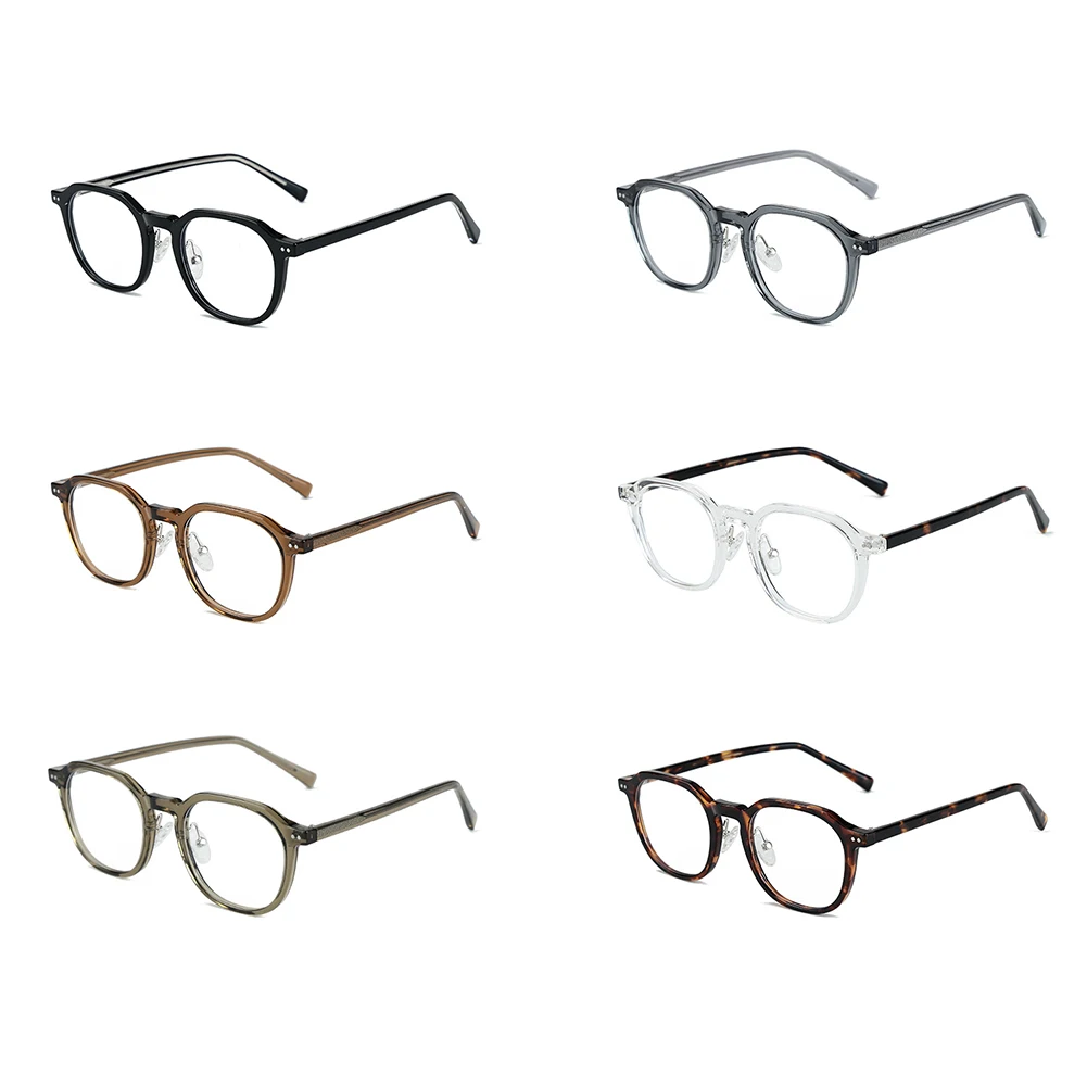 Kachawoo أنثى مكافحة نظارات الضوء الأزرق الاسلوب المناسب TR90 إطار نظارات مربع خلات إطار الذكور الديكور ليوبارد الأسود