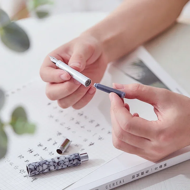 T325  Limited Edition Pocket Pen Student Male and Female Exquisite Art Retro Pen Set Gift Box Can Replace Ink Bag Ink Pen