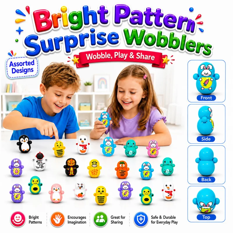 Mini-Roly-Poly-Taumler-Spielzeug, Fidget-Spielzeug, das nie umkippt, Geburtstagsgeschenk für Kinder, Geschenk für Klassenkameraden, Goodie-Bag-Füller – Detail 6