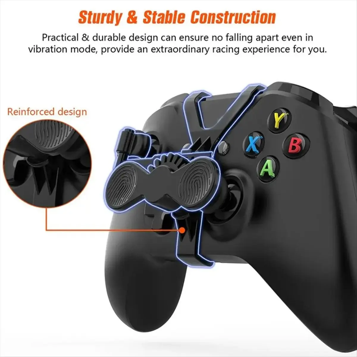 

Mini Steering Wheel for One S/ Game Controller Auxiliary Replacement Accessories