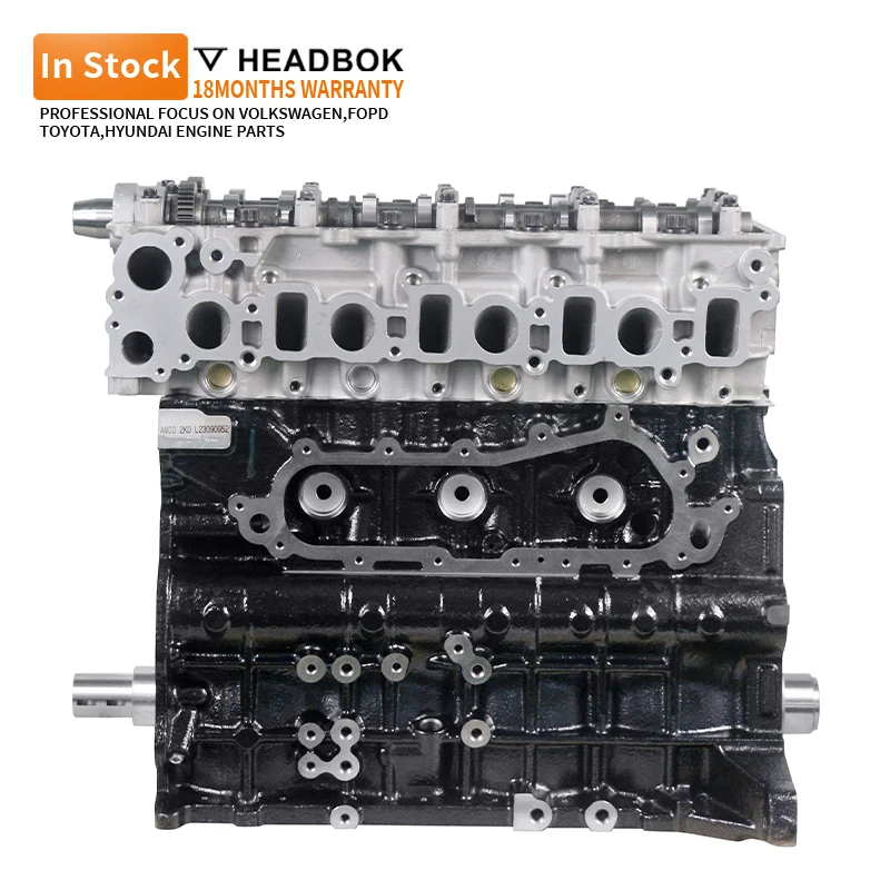 ForAuto محرك الديزل كتلة طويلة جديدة 3.0D كاملة 1KD اسطوانة كتلة تجميعها لتويوتا #2