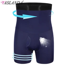 Men High Waist Compression Shapewear Tummy Control Shorts Seamless Body Shaper Girdle Pants Thigh Slimmer Underwear Boxer Briefs