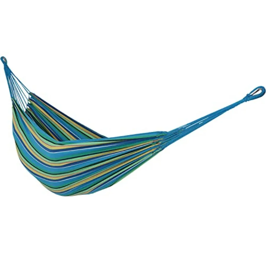 

Double Brazilian Cotton Hammock for Outside - 450-Pound Capacity Outdoor Hammock