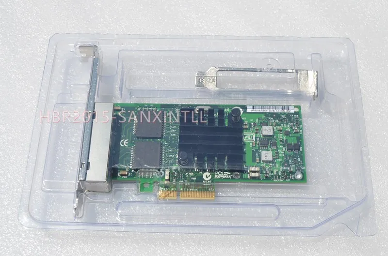 جديد I340-T4 E1G44HT E1G44HTBLK NIC جيجابت PCI-E محول خادم إيثرنت