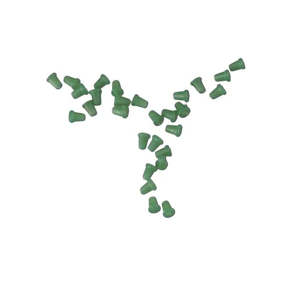 

50 Pcs Practical Colorful Fishing Hook Bait Stopper PVC Materials Fishing Beads Unisex Outdoor Fishing Equipments