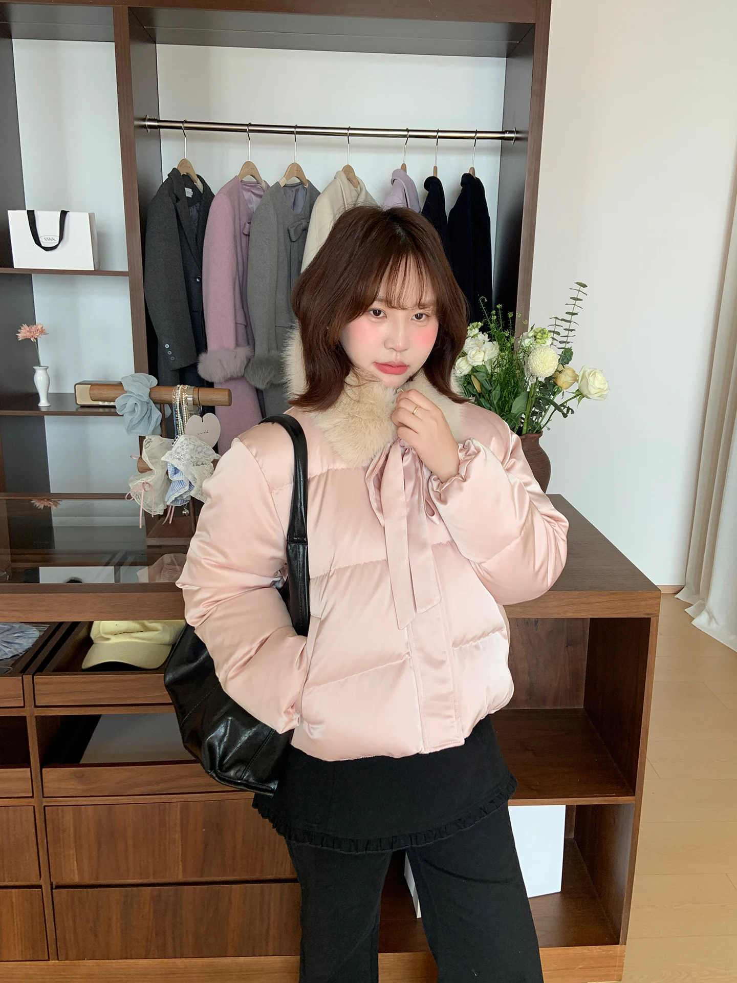 

Куртка женская зимняя KMZY, утепленная, с откидным воротником, на пуговицах, больших размеров, из хлопка, в корейском стиле