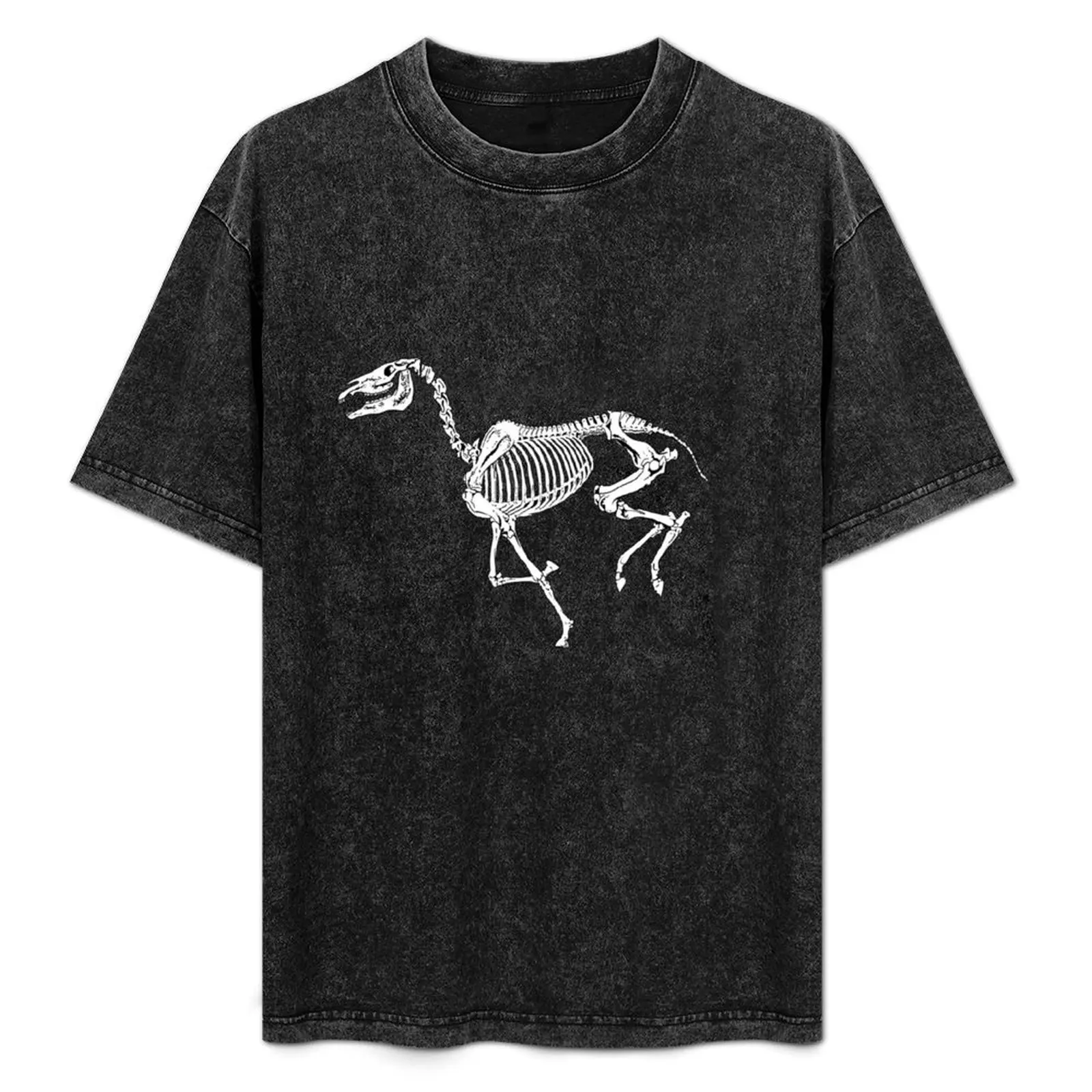 

Running skeleton horse T-Shirt oversized t shirt essential t shirt t shirts men