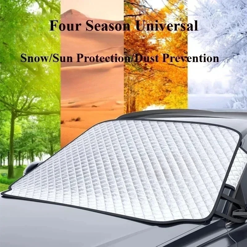For Honda CR-V Accord Civic Breeze Integra Vezel Front Windshield Frost Snow Shield Sun Protection Car Cover