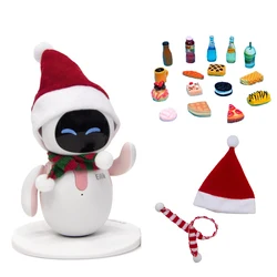 Compatible with Eilik Robot 1PC Clothes and 20PCS Mini Toys Santa Hat (Only Includes Clothing and Toys, Not Includes Robot)