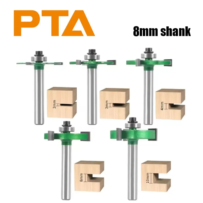 8MM Shank Green 3 C…