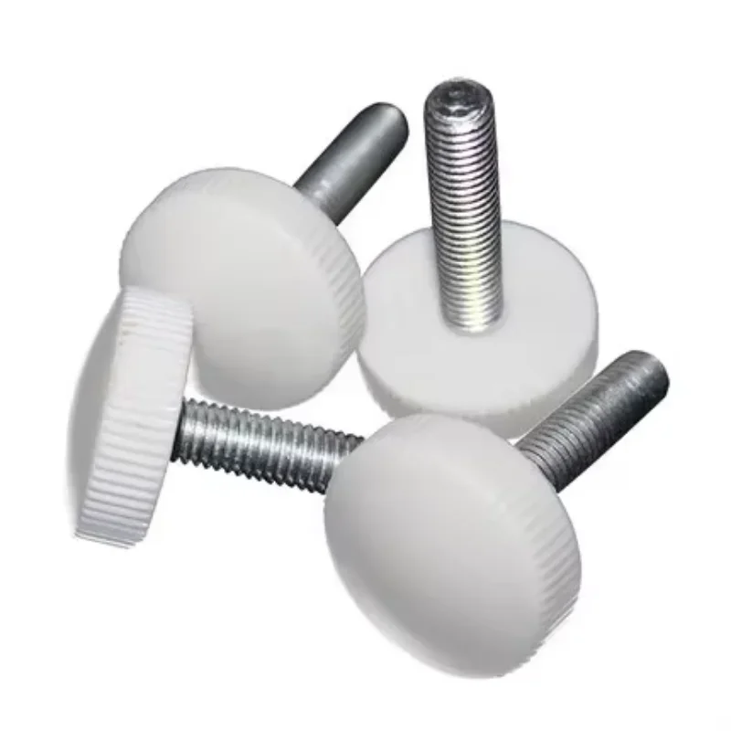 

BzkbgFVf 5 шт. M5 M6 круговая форма бакелитовый ручной винт с большой головкой пластиковые винты белые