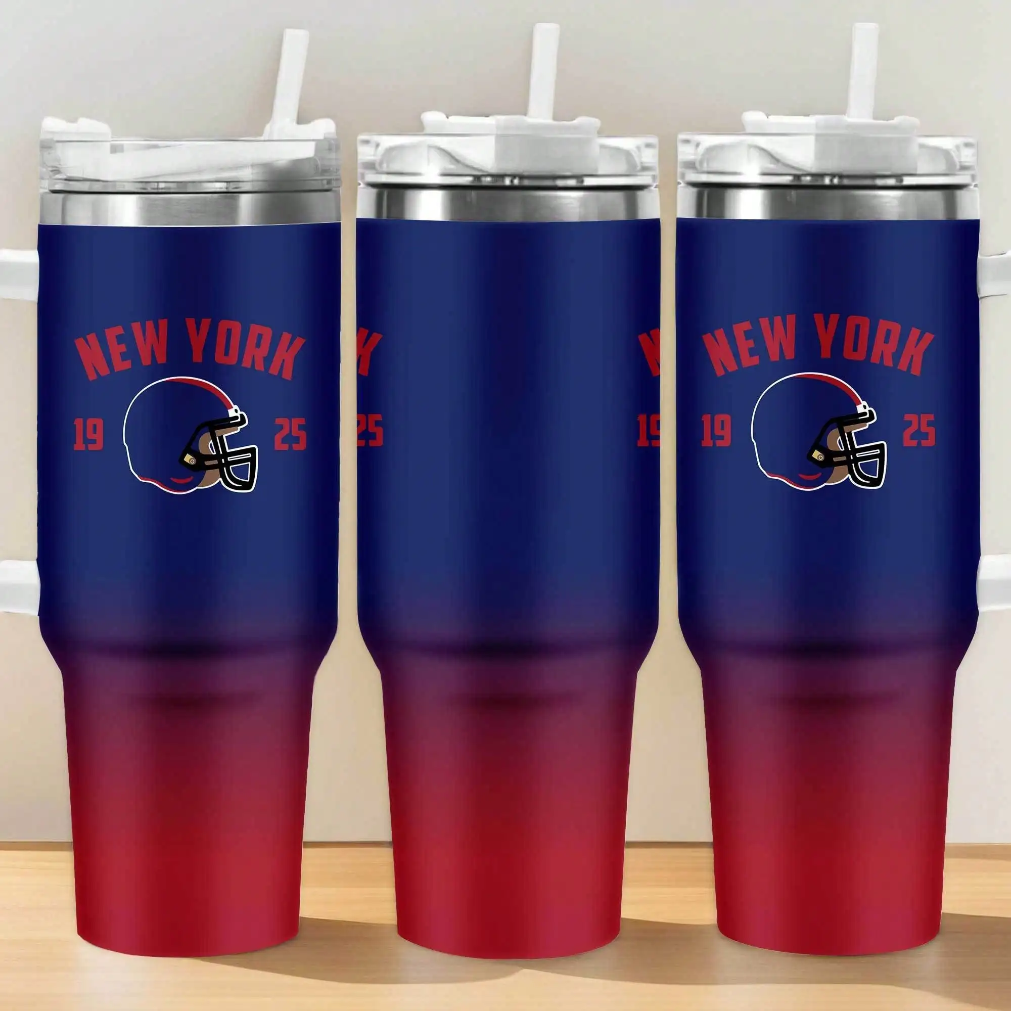 Tropical Print 40oz Leak-Proof Insulated Tumbler - Sweat-Proof Stainless Steel Cup