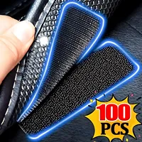 New Self-adhesive Carpet Fixing Stickers Double Faced Car Carpet Fixed Patch Home Floor Foot Mats Anti Skid Grip Tapes Wholesale
