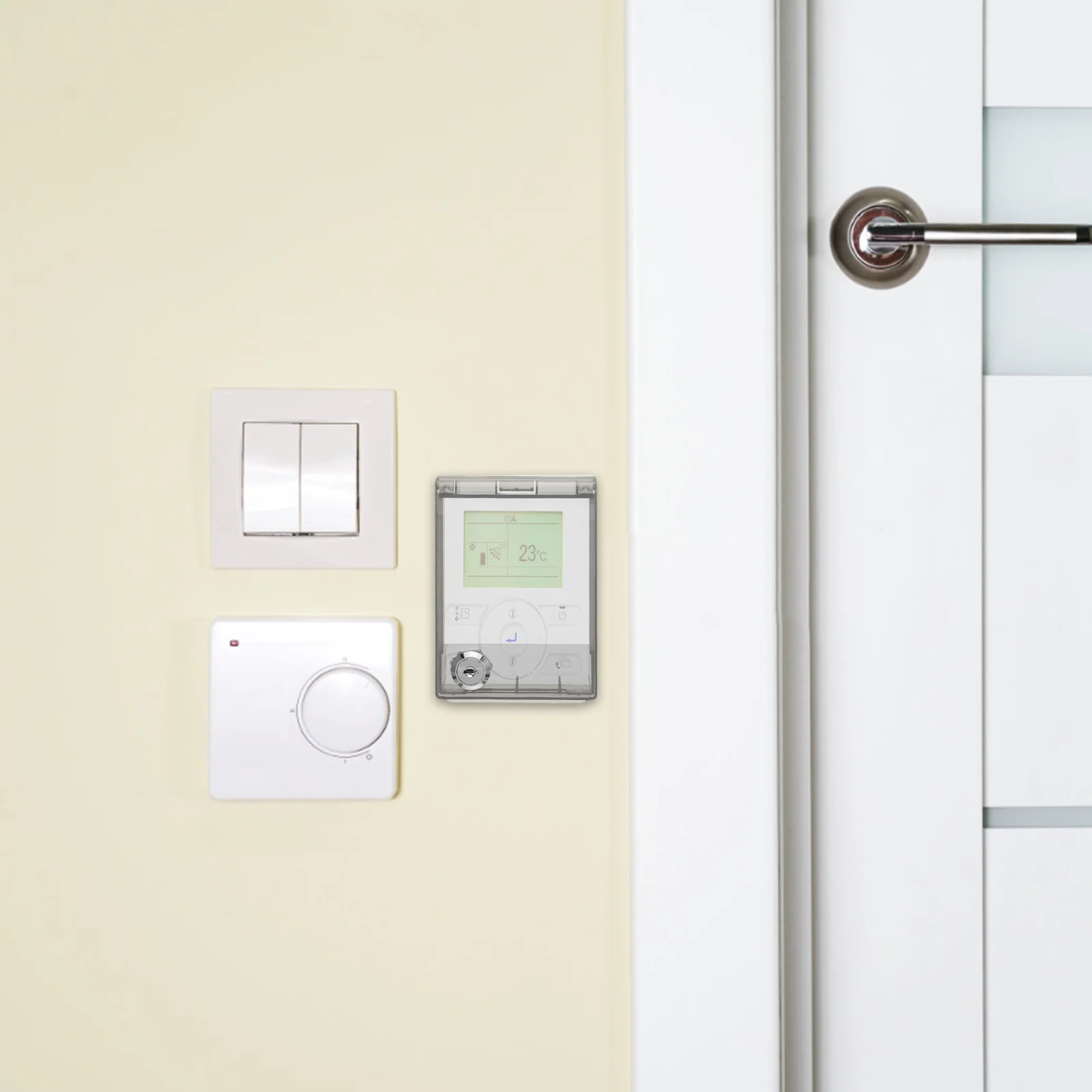 

86 Type Air Conditioner Switch Waterproof Box Black Universal Outdoor Switch Enclosure For Safety Outlet Protection,