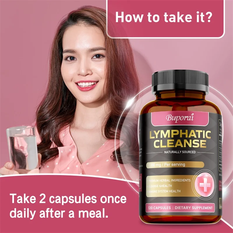 Lymphatic Cleanse Supplement - Lymph System Health Support, Cleansing & Detox, Improves Overall Well-being - Image 6