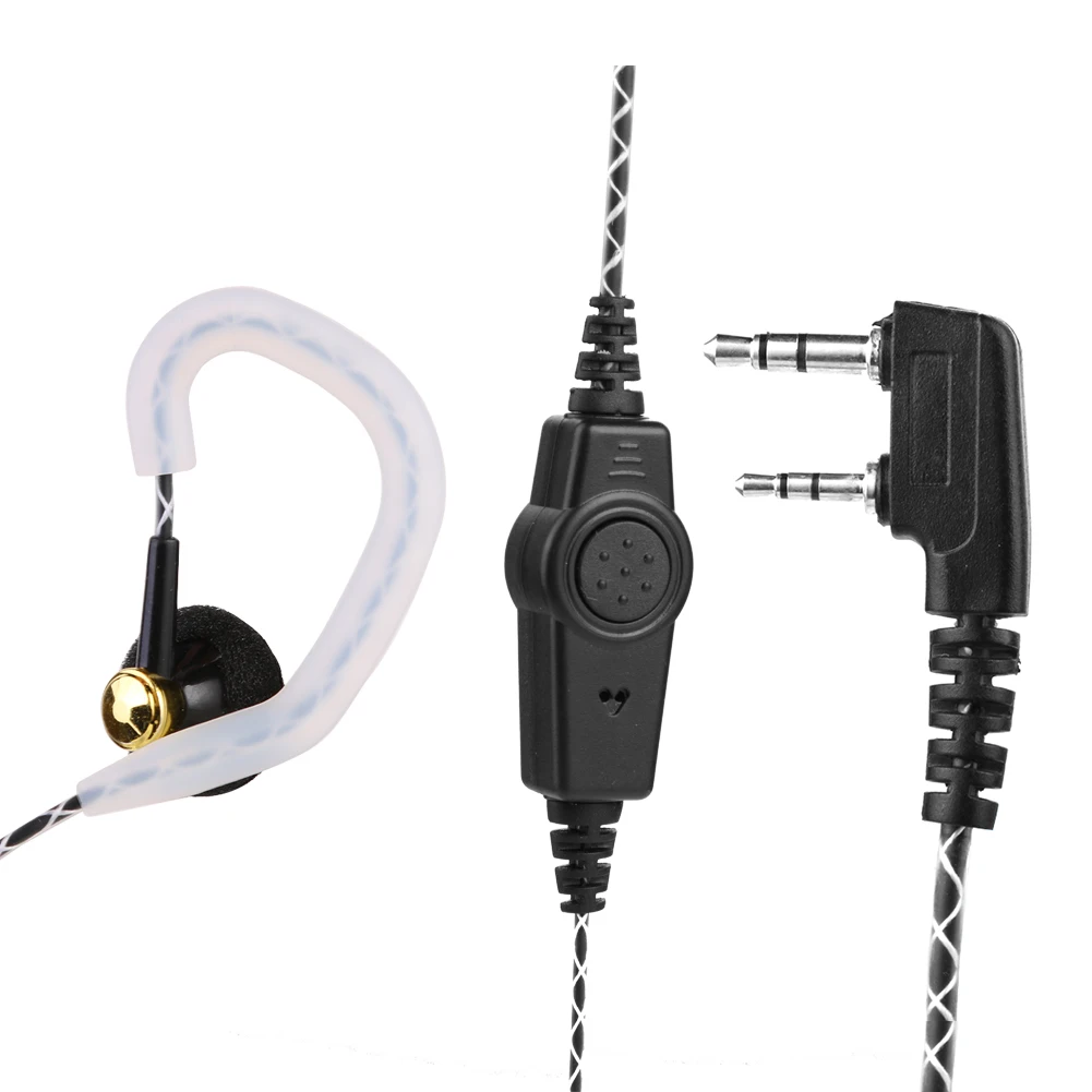 

2Pin K Type Earpiece Earphone Headset with Mic for Baofeng UV-5R Two-Way Radio