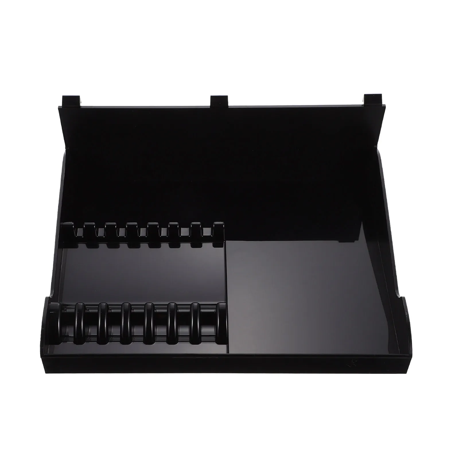 

Professional Hairdressing Tool Organizer Box for Scissors Combs Clippers ABS Material Salon Storage Rack Stand