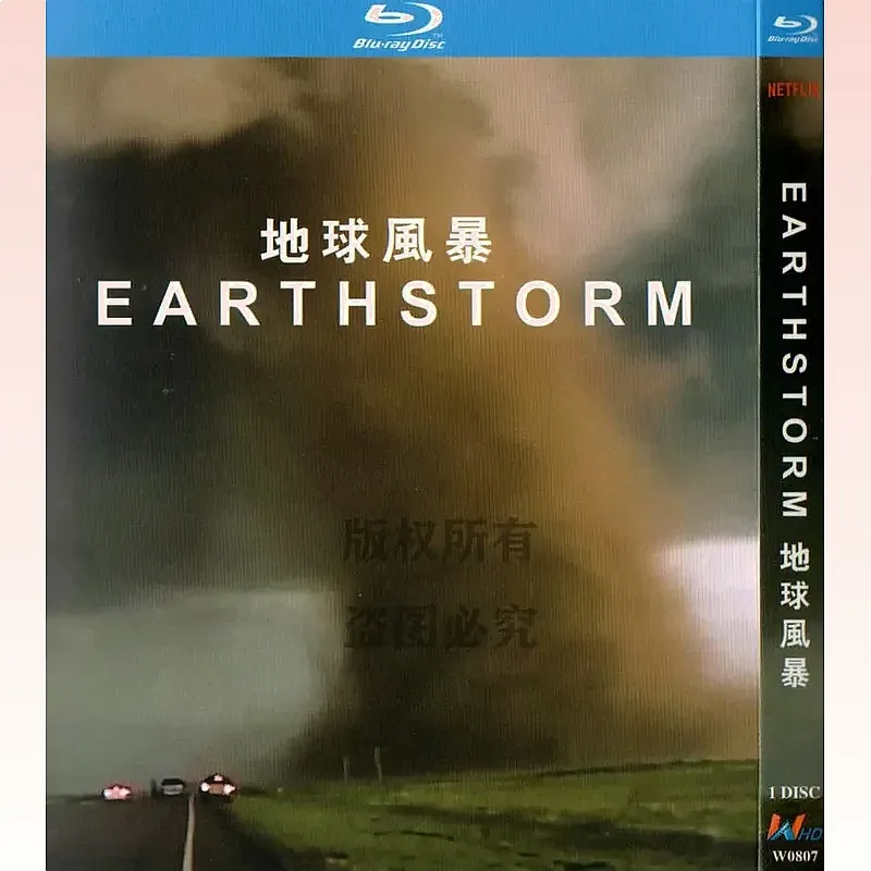 BD Blu-ray Nature Science Documentary Earth Storm 1080p Haute Définition Disque Unique