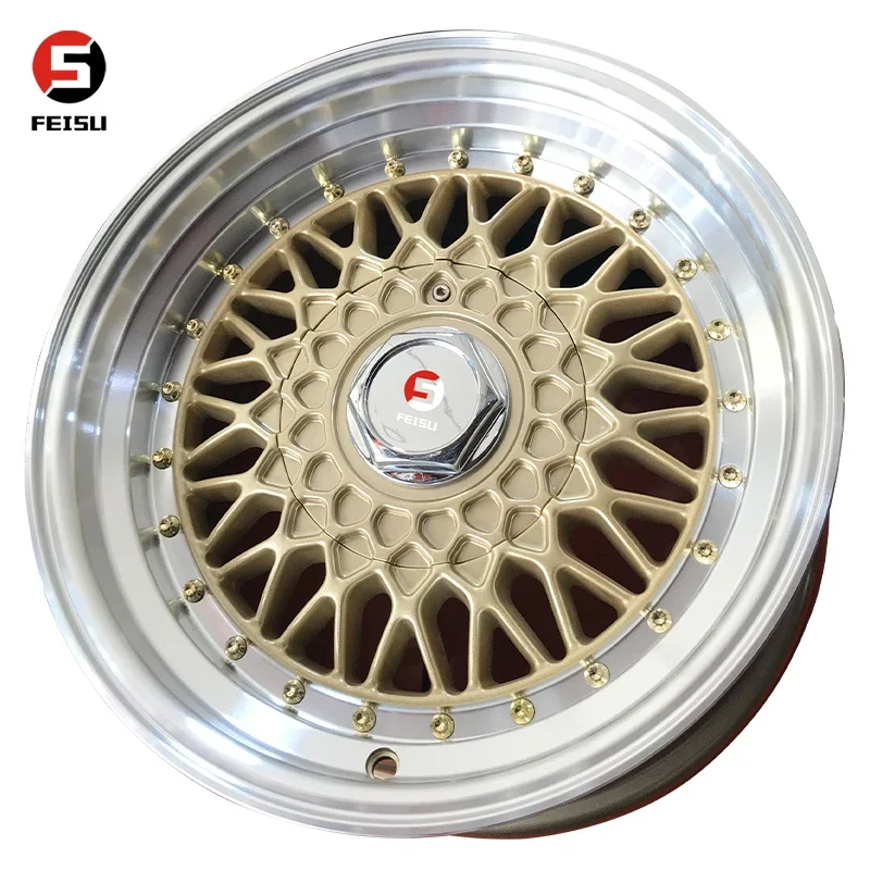 15inch Hot Selling Germany Brand Car Alloy Wheel Rims Beautiful Shape Mags High Quality Wheel Rims 4x100 PCD Aftermarket Wheels