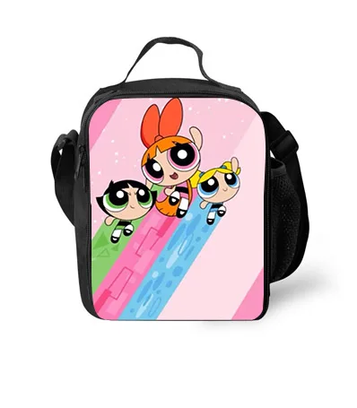 The Powerpuff Girls Classic Thermal Bag,Water Proof Reusable Lunch Tote Student Daily Use School Lunch Box