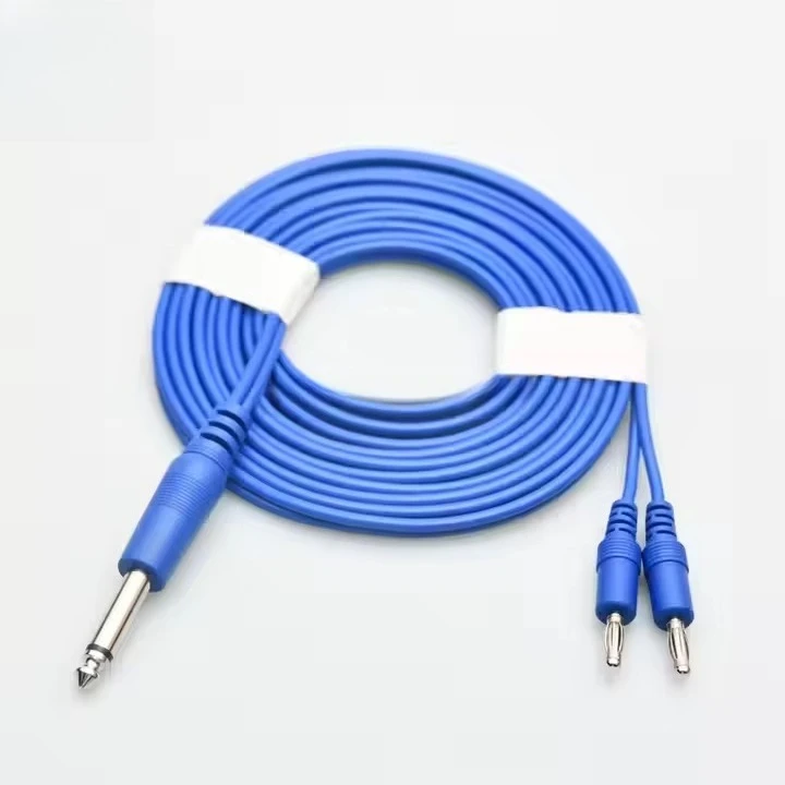 Medical Consumables Cosmetic Instrument Patient Electrode Cable Return Plate Cable