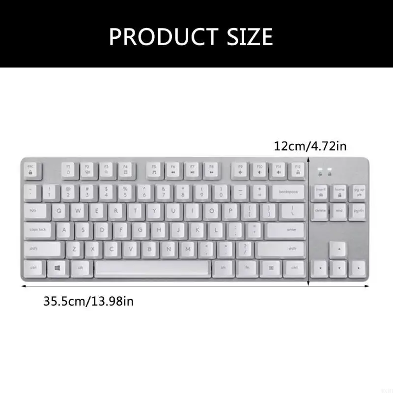 Laptop Keyboards Cover Protectors for K835 K855 Silicone Keyboards Film Transparents Skin Protective Accessories