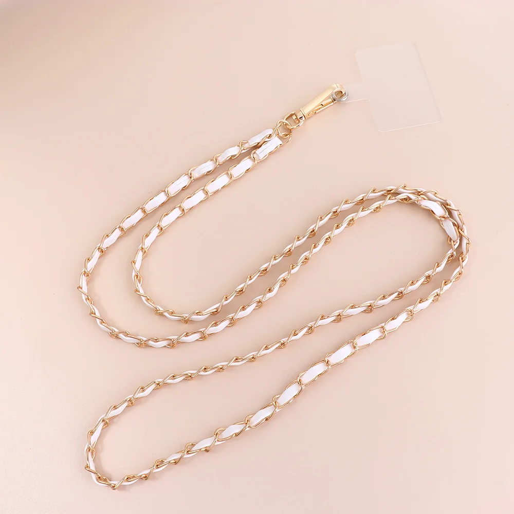 Jewelry Pendant Hanger Phone Charm Bag Chain Metal Phone Case Hanging Phone Neck Straps Phone Straps Crossbody Phone Chain