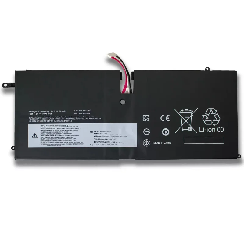 

45N1070 45N1071 Laptop Battery For Lenovo ThinkPad X1 Carbon 3444 3448 3460 Series 14.8V 3.11Ah 46WH