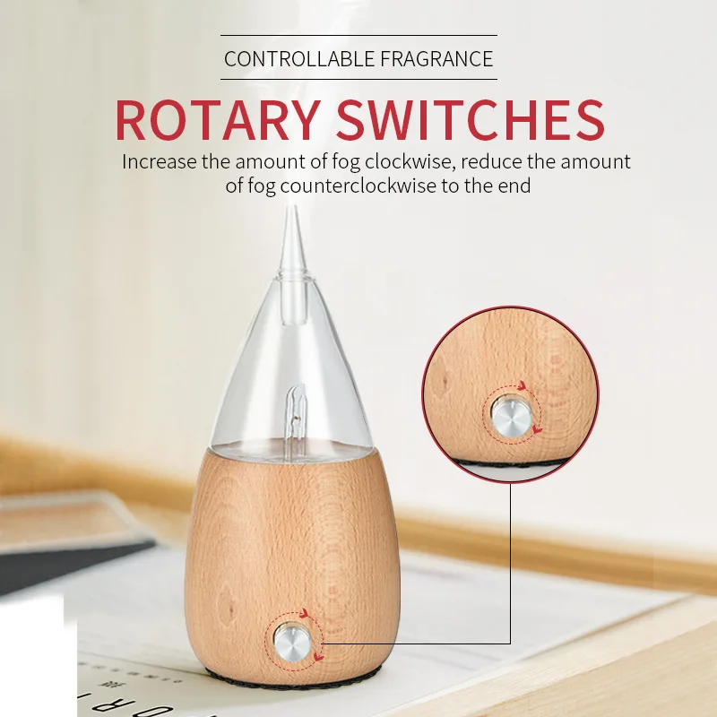 50 مللي التلقائي الروائح النفط الناشر رائحة آلة العطر بدون ماء النقي الناشر الضروري النفط