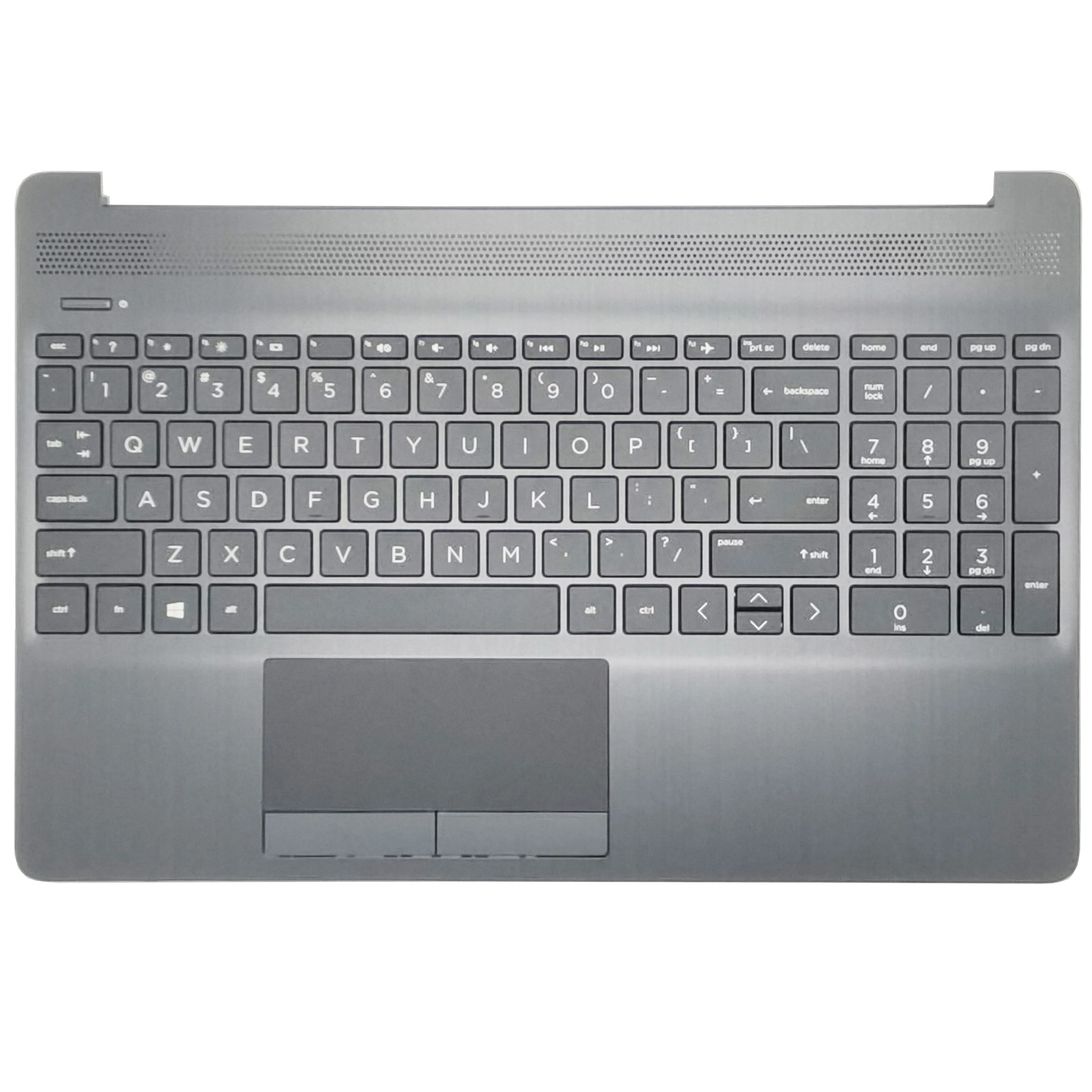 

New US Keyboard For HP 250 G8 G9 256 255 G8 G9 15S-DU 15S-DR 15-GW 15-DW TPN-C139 Palmrest Upper Cover Case Silver Black Grey