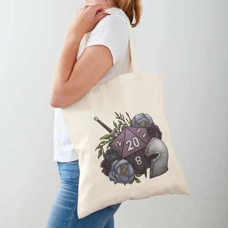 Fighter Class D20 - Tabletop Gaming Dice Tote Bag Women's beach bags cloth bag woman Cloth bag Handbags