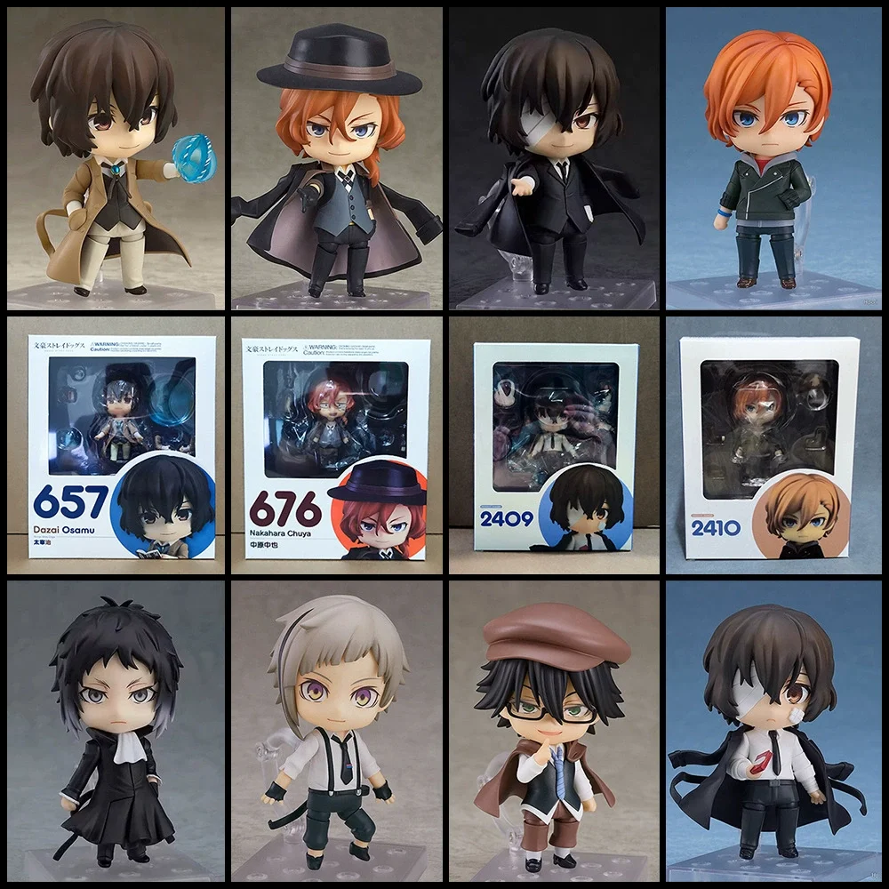 Neuer Bungo Stray Dogs Anime 893 #   Nakajima Atsushi Dazai Osamu Edogawa Rampo Figuren Spielzeug Ka R und Sound Modell bewegliche Puppe Weihnachtsgeschenk