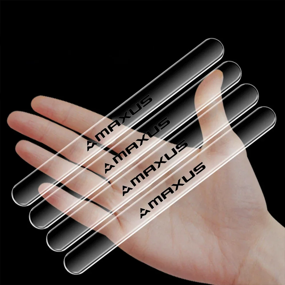 Car Door Edge Handle Anti-collision Strips Sticker For Maxus T60 D60 D90 2022 D20 G50 G10 G20 T90 V80 T70 V90 Auto Accessories