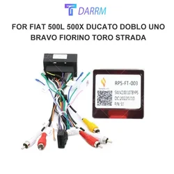 Android Car Radio Canbus Box FT-SS-05/RP5-FT-003 For FIAT 500X/ EGEA/TIPO/Strada/UNO/TORO Din Harness Wiring Cables