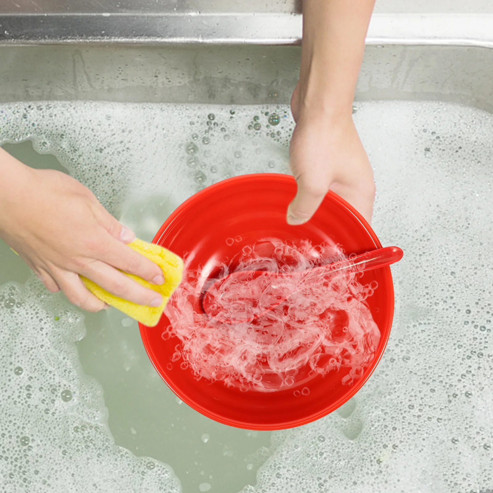 

1Set Bowl Set Beautiful Appearance Suitable for Rice Salad Noodles Cereals Family Parties