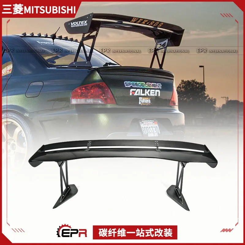 

Suitable for Mitsubishi Evolution7 8 9 modified Voltex large tail, double-layer GT fixed wind wing, street track