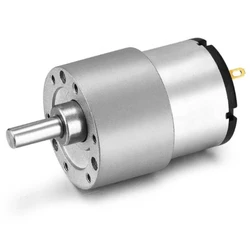 JGB37-520 Miniature High Torque Metal Gear Reducer Motor 12V/24V 7RPM~600RPM Micro Speed Adjustable Forward And Reverse