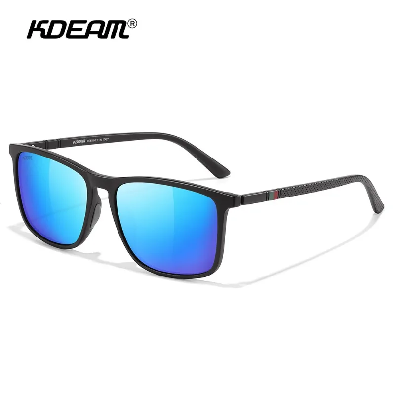 Brand KDEAM Large Size Men's Sunglasses Polarized Photochromic Night Vision Oversized Sun Glasses for Women Shades Width 157mm