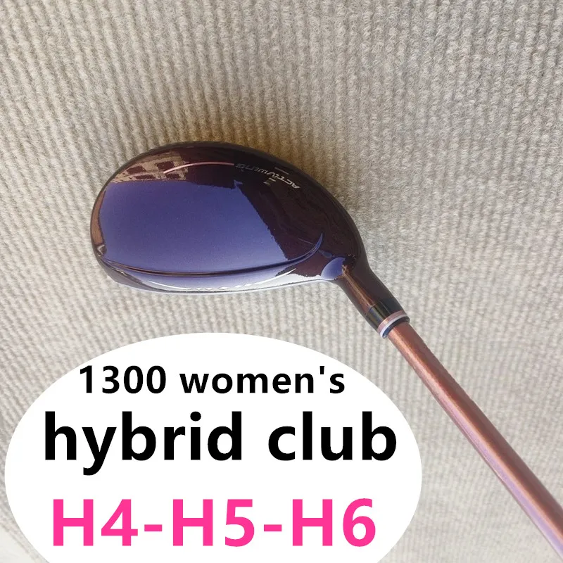 

New women's 1300 Golf Hybrids H4 H5 H6 L Flex Graphite Shaft with Headcover Golf Clubs
