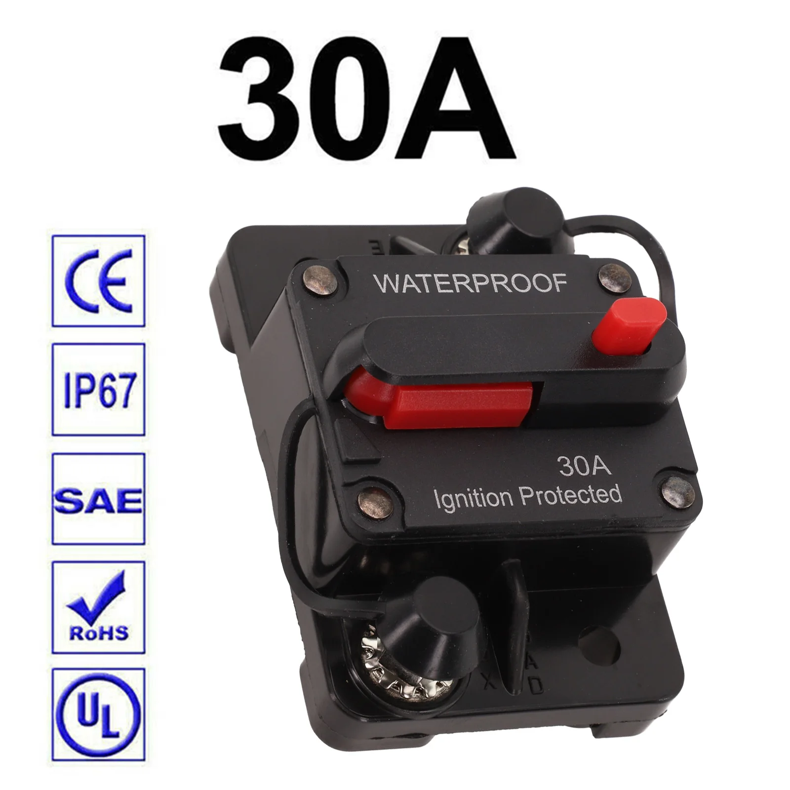 

Тепловой выключатель Автомобильный автоматический выключатель Защитный резиновый колпачок Быстрое отключение аварийной среды для авто