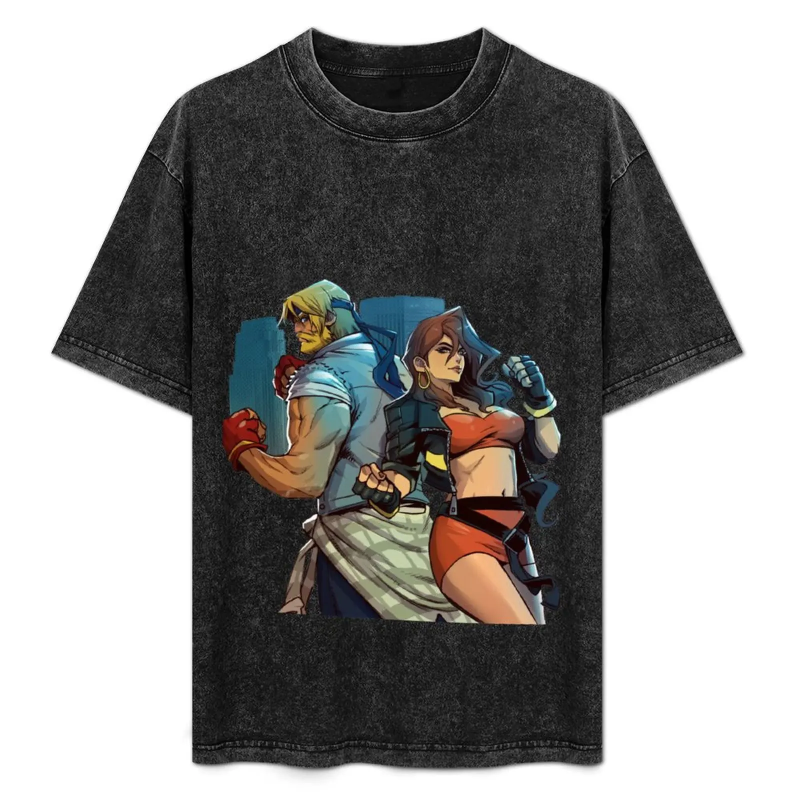 

Street of Couple T-Shirt Essential Solid Color T-Shirt