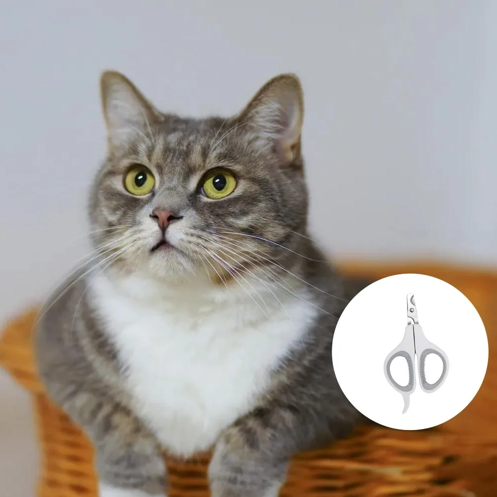 

Cat Nail Scissors Plastic Steel Pet Nail Claw Tool for Dogs Cats Puppy Clippers Files Trimmer Safe Durable Anti Slip