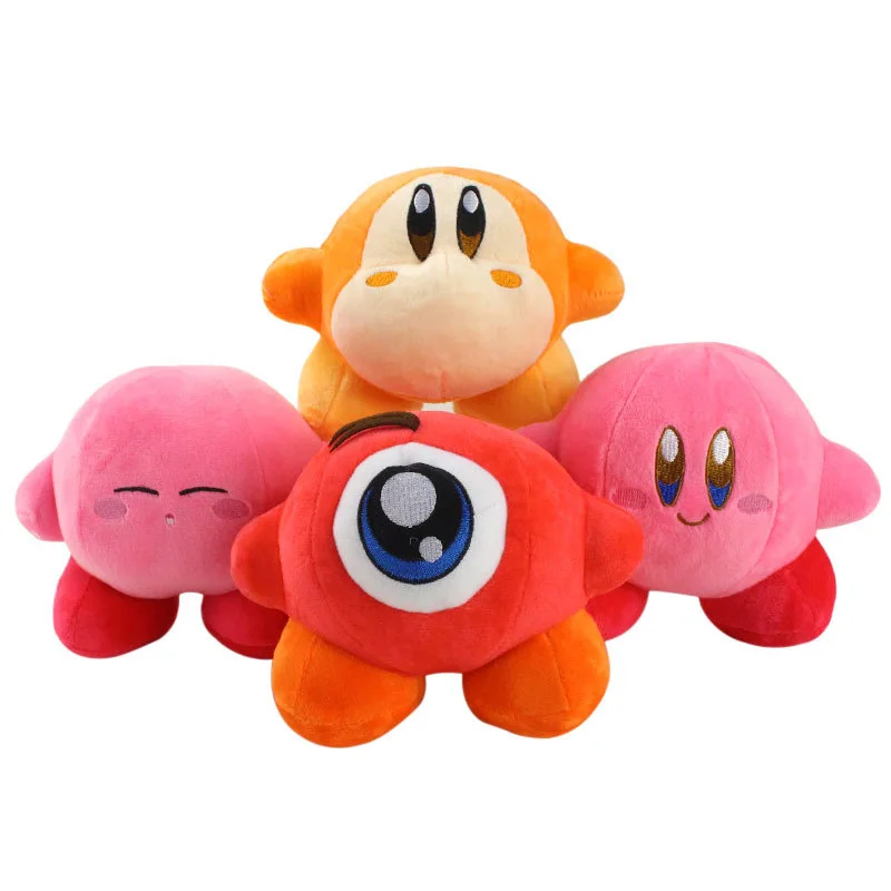 15cm Star Kirby Plush Stuffed Toys Anime Multiple Colors Cartoon Figures Cute Dolls Kids Birthday Gifts Kawaii Xmas Home Decor