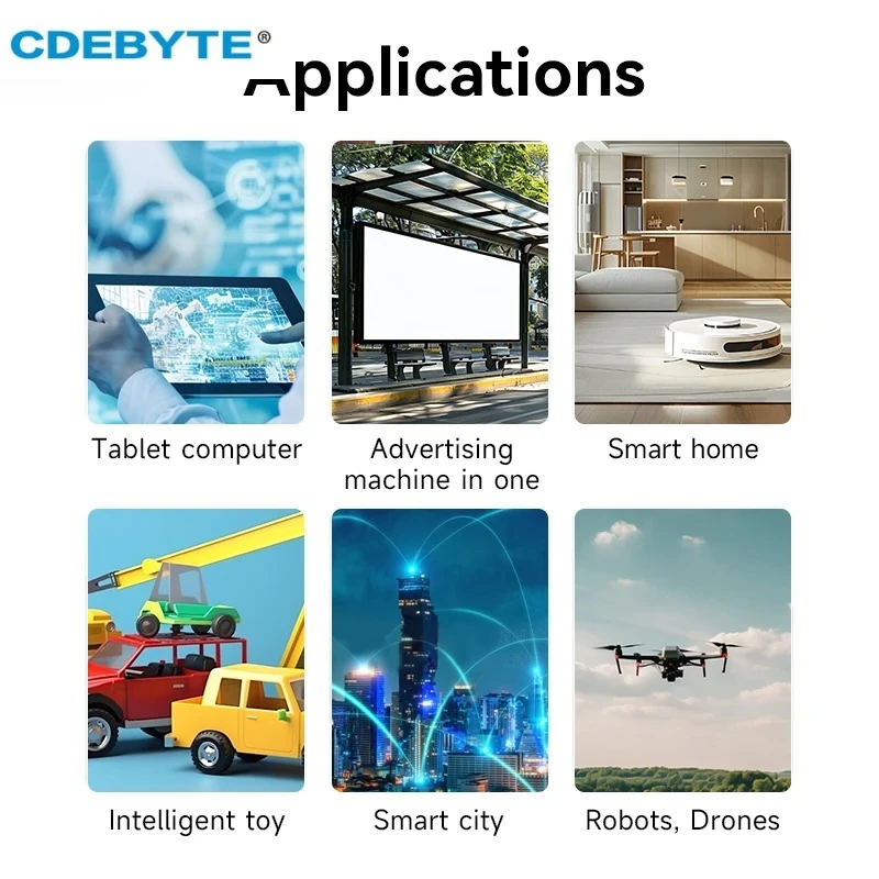CDEBYTE T113-i Core Board ECB30- Series DDR3 Gigabit Ethernet Linux ARM Dual-Core A7 System On Board 4K Decoding 256/512/1GB