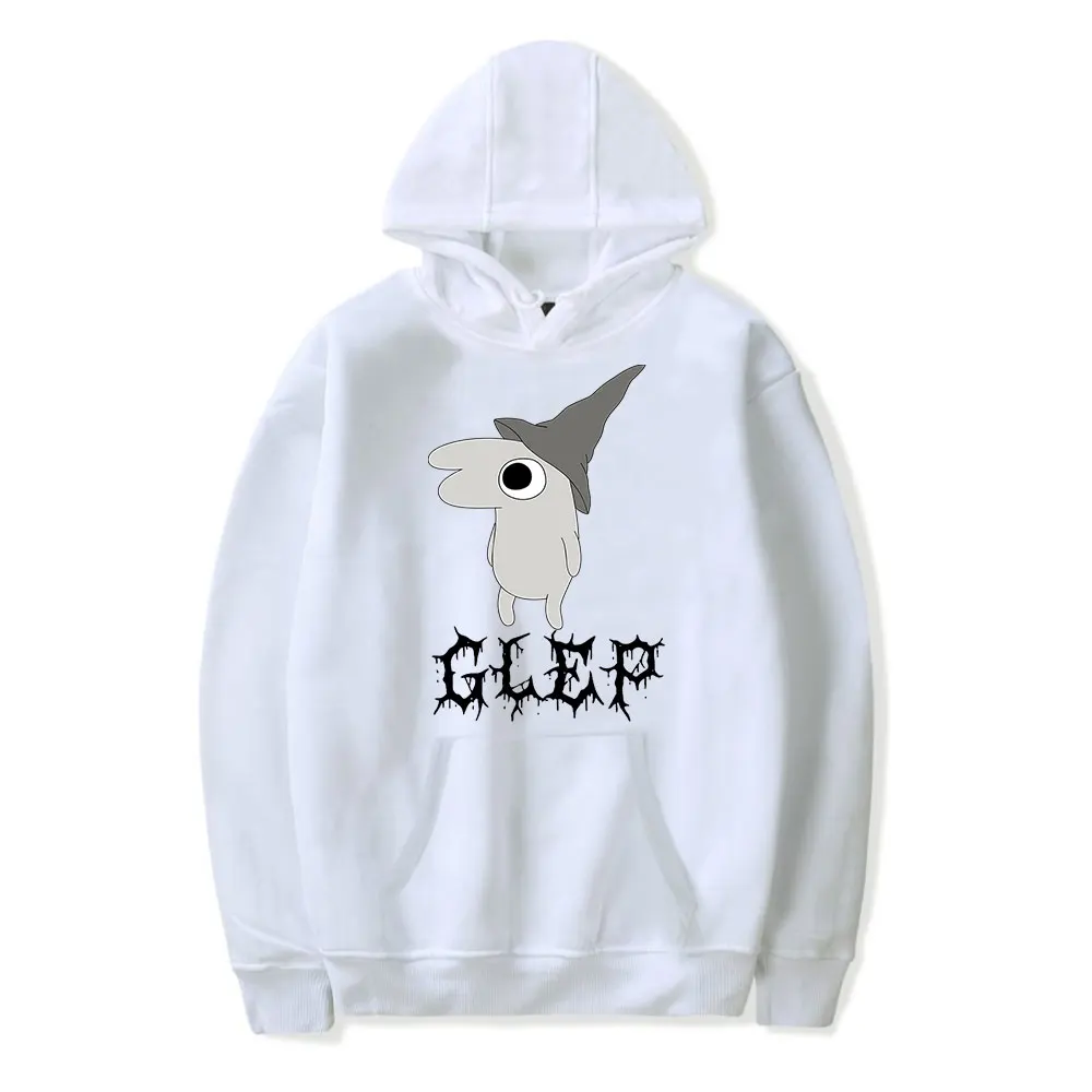 Smiling Friends Glep Hoodies Vintage Merch Hooded Women Men Fashion Clothing Casual Streetwear Sweatshirts Clothes New Outwear