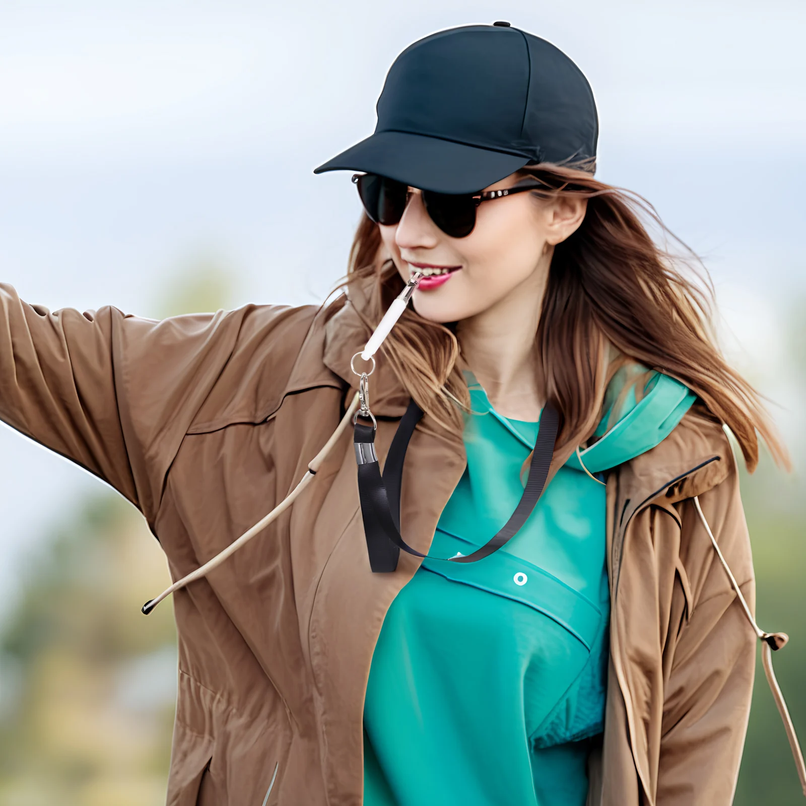 

2Pcs Dog Whistle Lanyard Adjustable Sound Pet Whistles Ideal for Training Chihuahua Stops Barking Dog