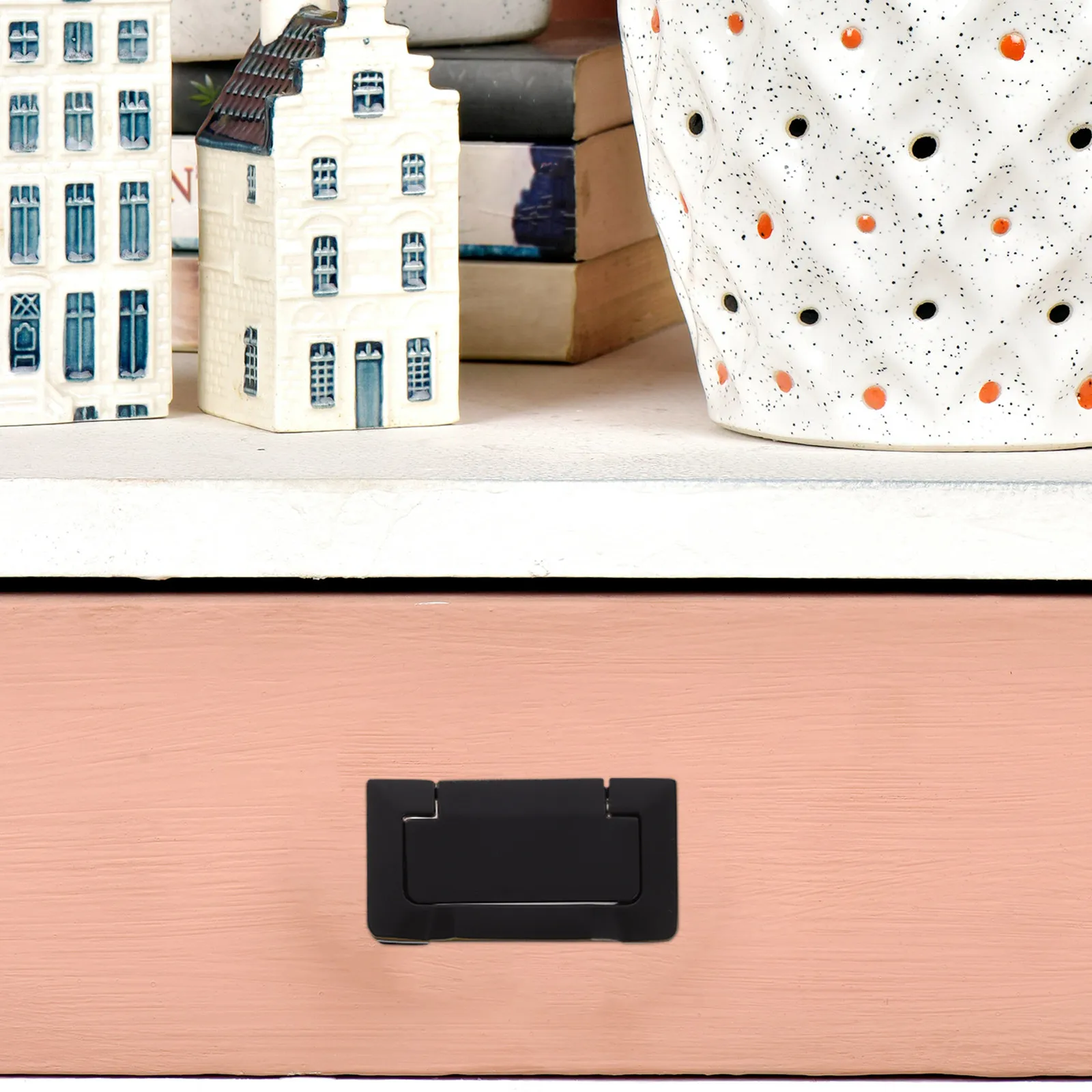Zinc Alloy Invisible Cabinet Handles Hidden Flush Pulls for Wardrobes Drawers Surface Mount Concealed Handles for Modern