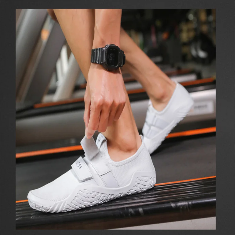 

2026 Large SizeUnisex Gym Lightweight Sports Deadlift Shoes Women Barefoot Fitnes Shoes Weightlifting Shoes