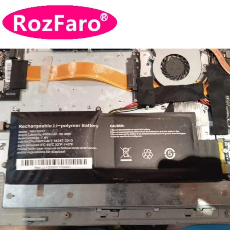 Imagem -04 - Bateria Rozfaro para Multilaser Multi Ultra Spn15i38tu512 Wwneo15i59bk1t Nk15u57 15.6 5583240p H5583240p