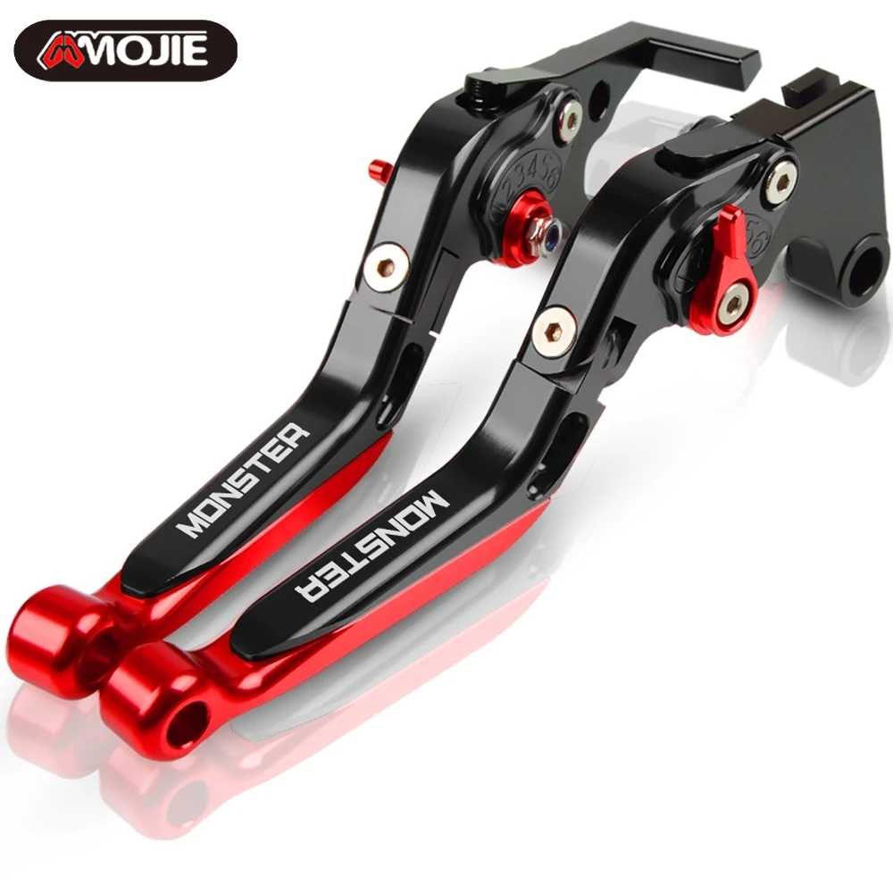 

Motorcycle Accessories Adjustable Handle Lever For Ducati MONSTER 821 MONSTER / Dark / Stripe 2014 2015 2016 Brake Clutch Lever